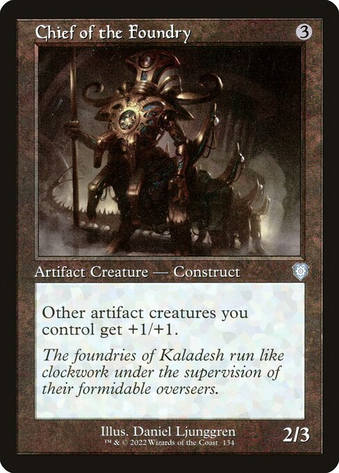 Chief of the Foundry from The Brothers' War Commander