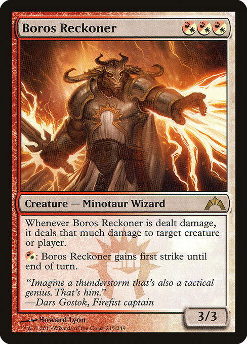 Boros Reckoner from Gatecrash