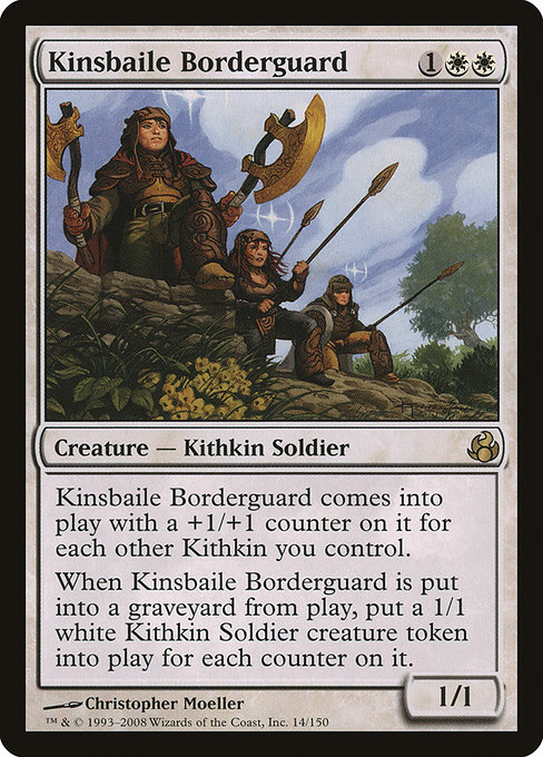 Kinsbaile Borderguard highlighted card art
