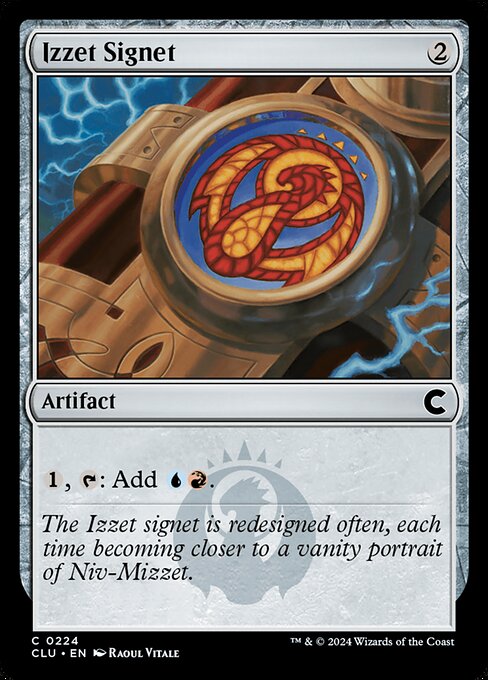 Izzet Signet from Ravnica: Clue Edition