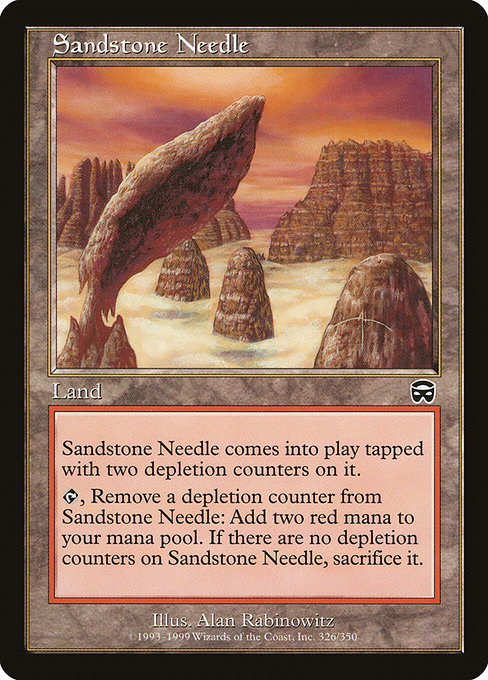 Sandstone Needle highlighted card art