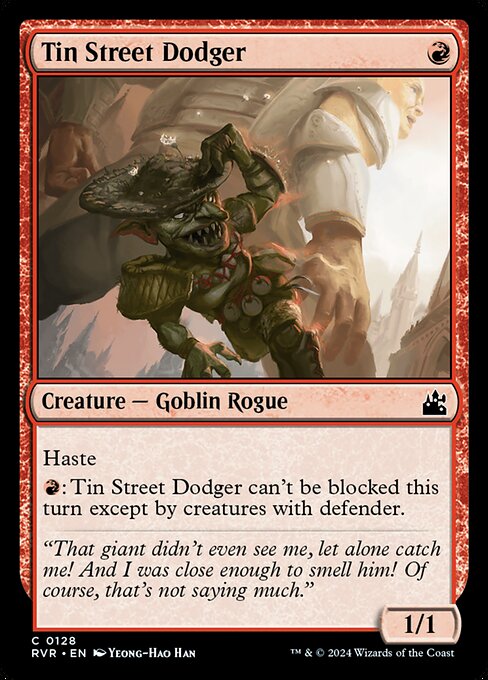 Tin Street Dodger highlighted card art