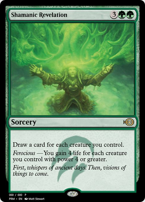 Shamanic Revelation from Magic Online Promos