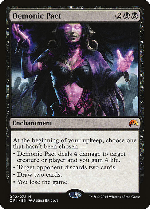Demonic Pact from Magic Origins