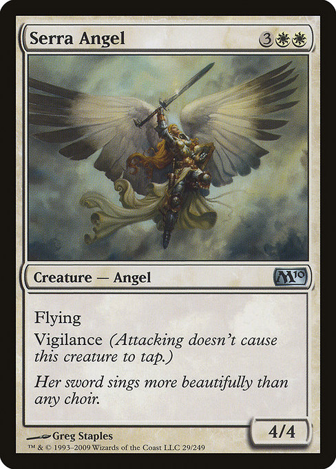 Serra Angel from Magic 2010
