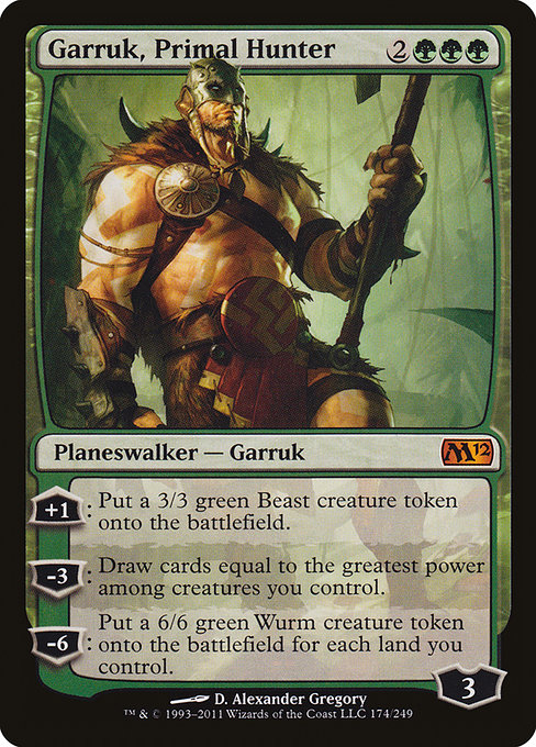 Garruk, Primal Hunter from Magic 2012
