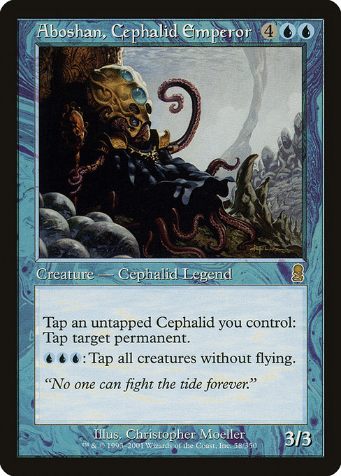 Aboshan, Cephalid Emperor from Odyssey