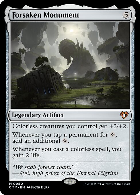 Forsaken Monument from Commander Masters