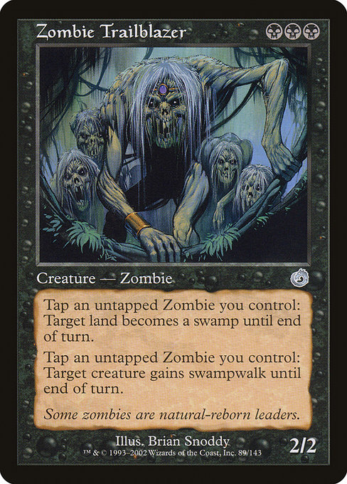 Zombie Trailblazer highlighted card art