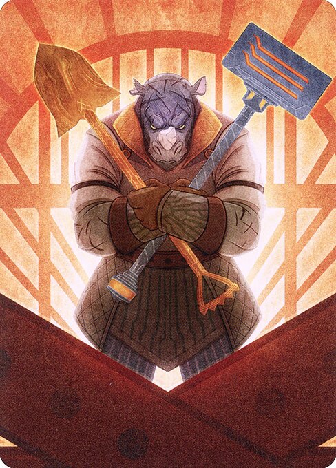 Mr. Orfeo, the Boulder // Mr. Orfeo, the Boulder highlighted card art