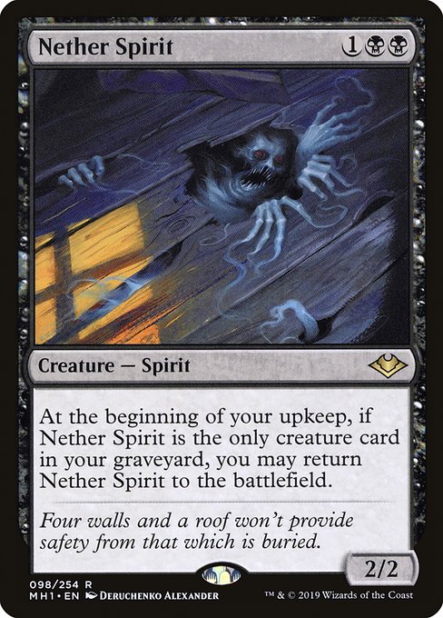 Nether Spirit from Modern Horizons