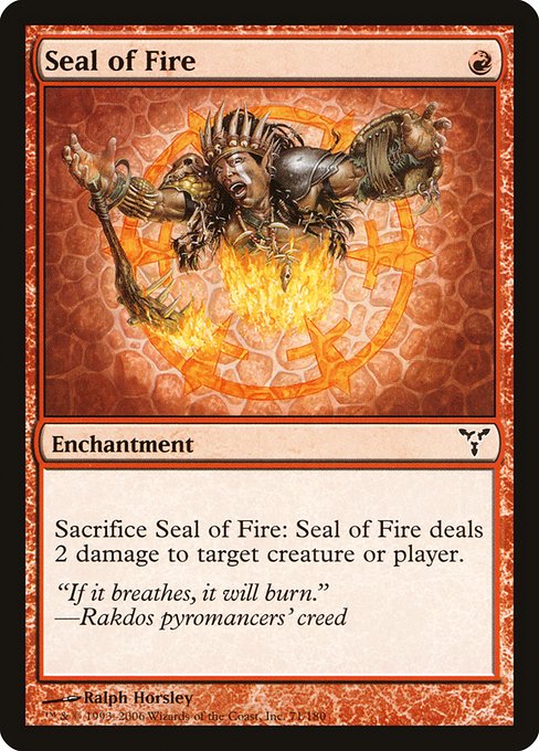 Seal of Fire from Dissension