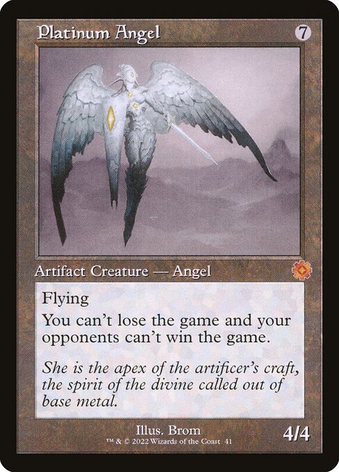 Platinum Angel from The Brothers' War Retro Artifacts