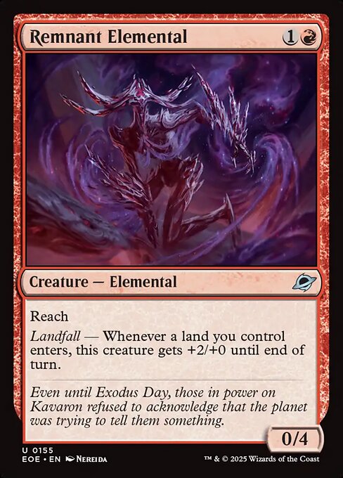 Remnant Elemental highlighted card art