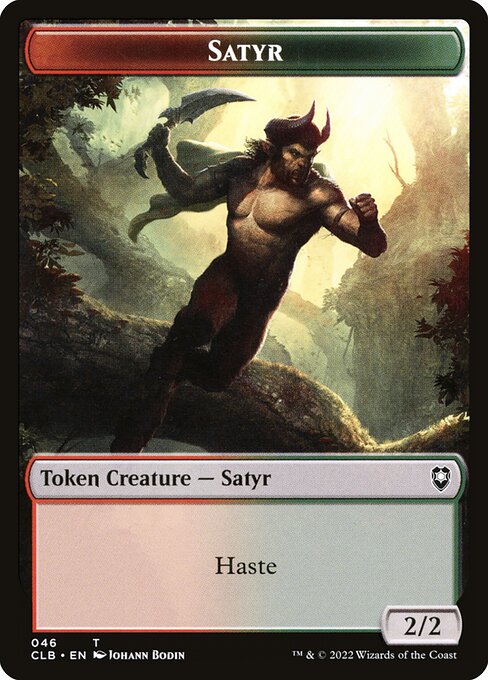 Satyr highlighted card art