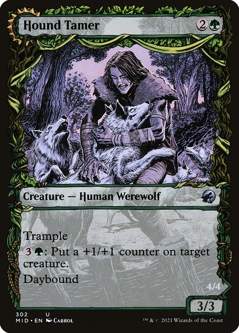 Hound Tamer // Untamed Pup from Innistrad: Midnight Hunt