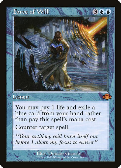 Force of Will from Dominaria Remastered