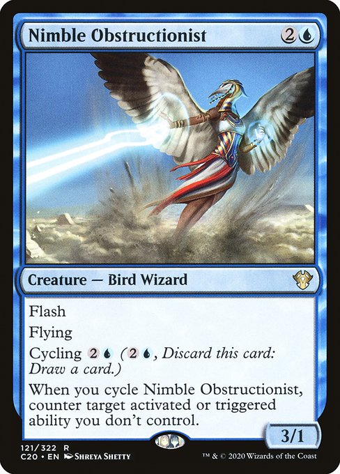 Nimble Obstructionist from Commander 2020