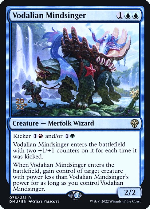 Vodalian Mindsinger from Dominaria United Promos