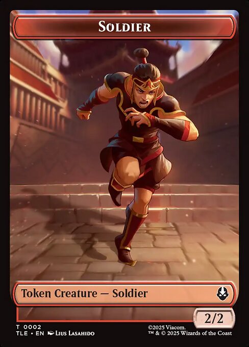 Soldier from Avatar: The Last Airbender Eternal Tokens