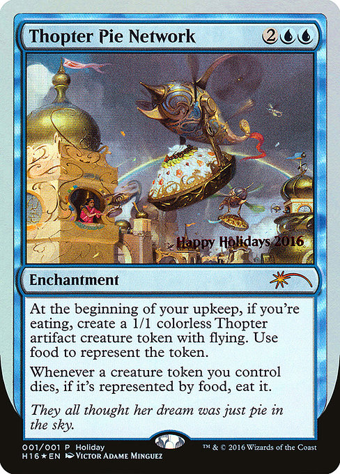 Thopter Pie Network highlighted card art