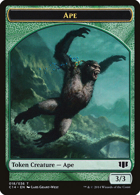 Ape from Commander 2014 Tokens