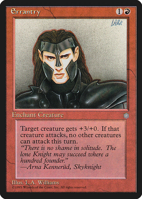 Errantry from Ice Age