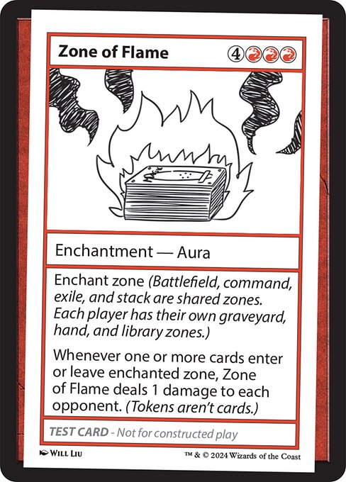 Zone of Flame highlighted card art