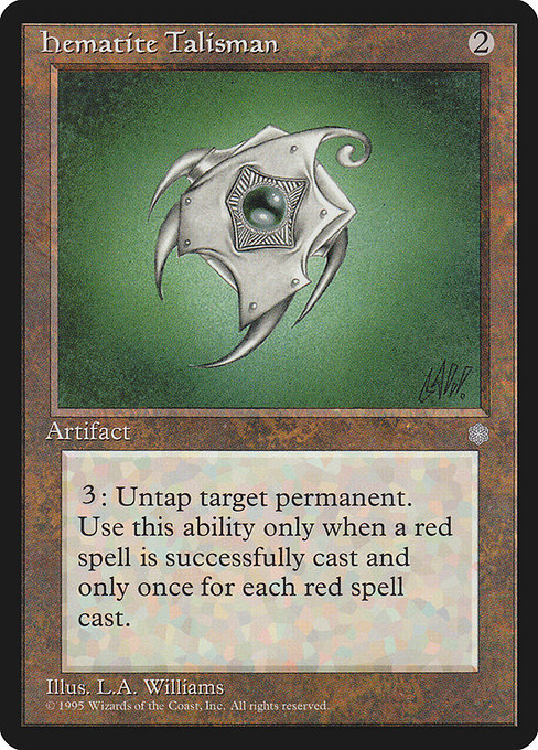 Hematite Talisman highlighted card art