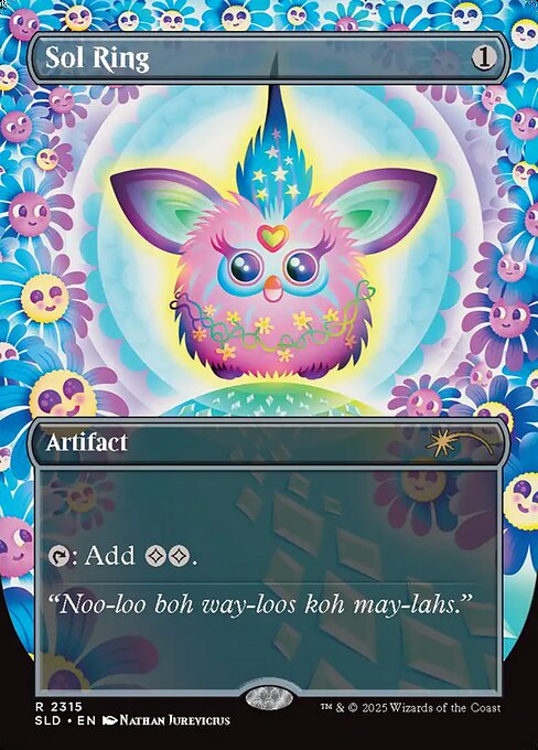 Sol Ring highlighted card art
