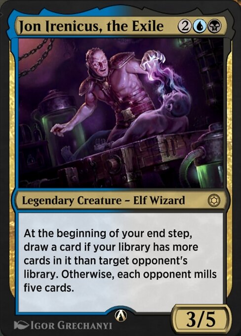 Jon Irenicus, the Exile highlighted card art