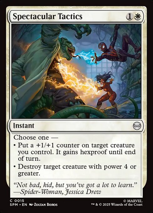 Spectacular Tactics highlighted card art