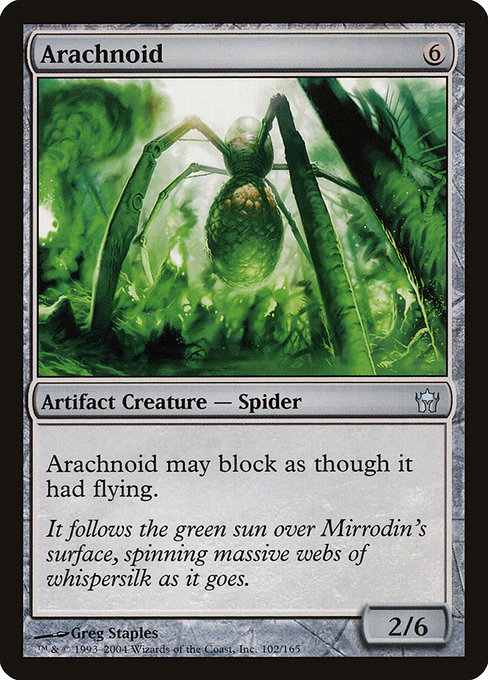 Arachnoid highlighted card art