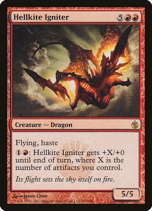Hellkite Igniter from Mirrodin Besieged