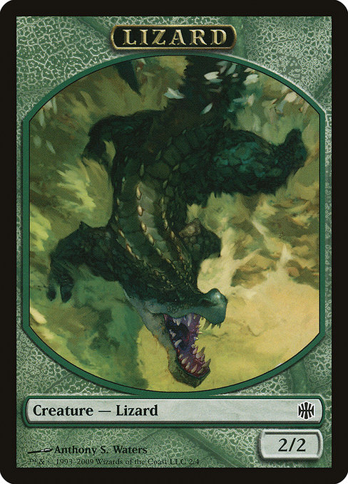 Lizard highlighted card art