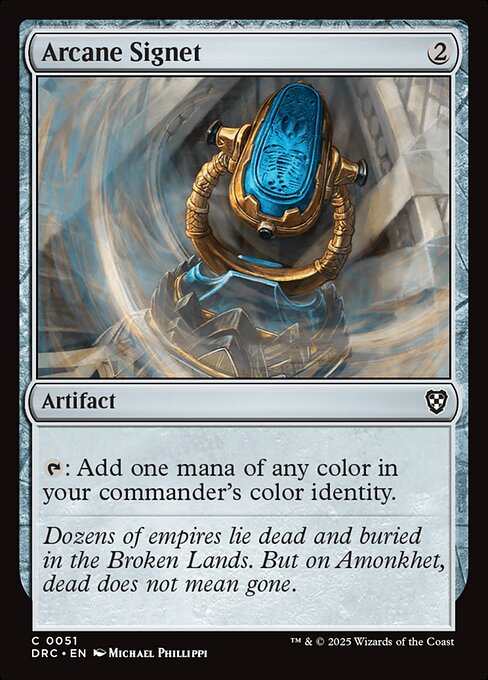 Arcane Signet from Aetherdrift Commander