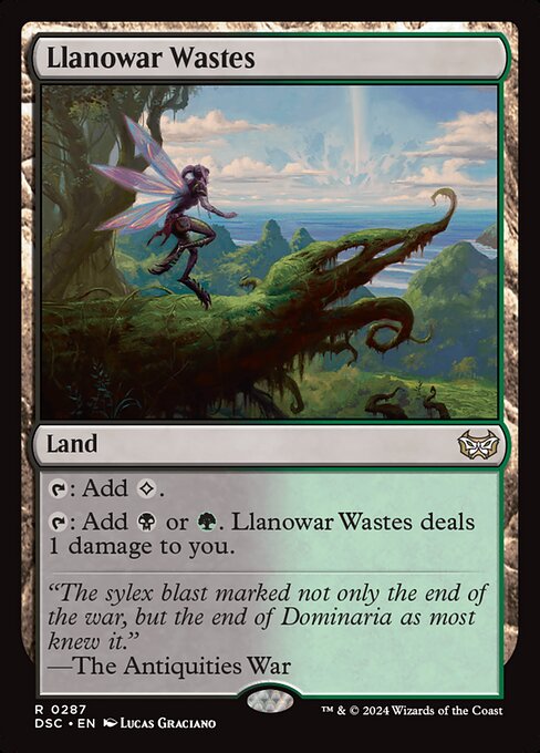 Llanowar Wastes from Duskmourn: House of Horror Commander