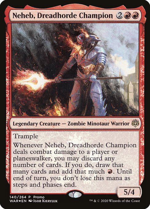 Neheb, Dreadhorde Champion from War of the Spark Promos
