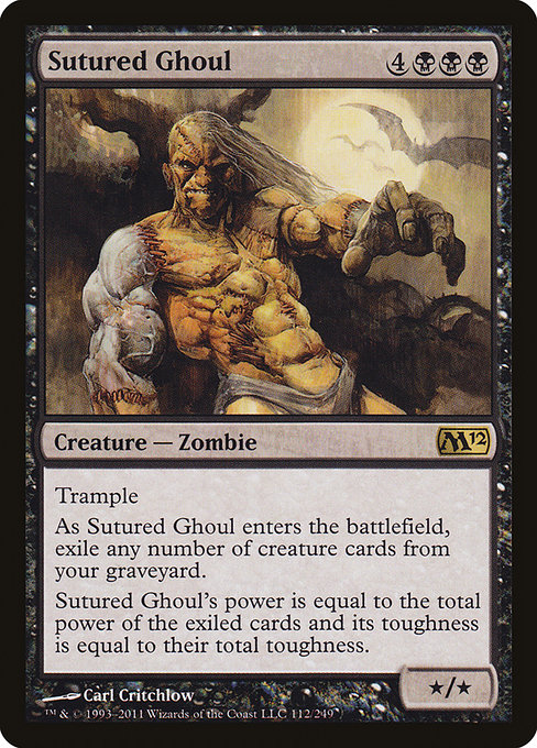 Sutured Ghoul highlighted card art