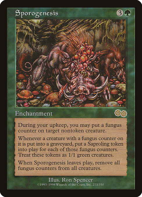 Sporogenesis highlighted card art