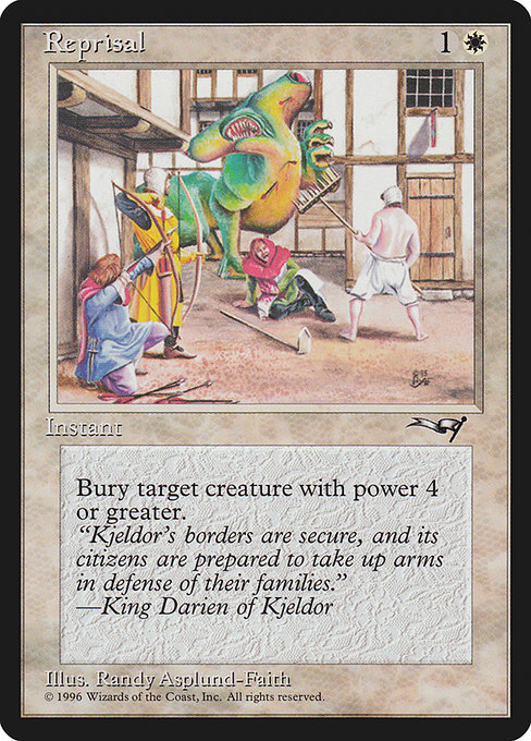 Reprisal from Alliances