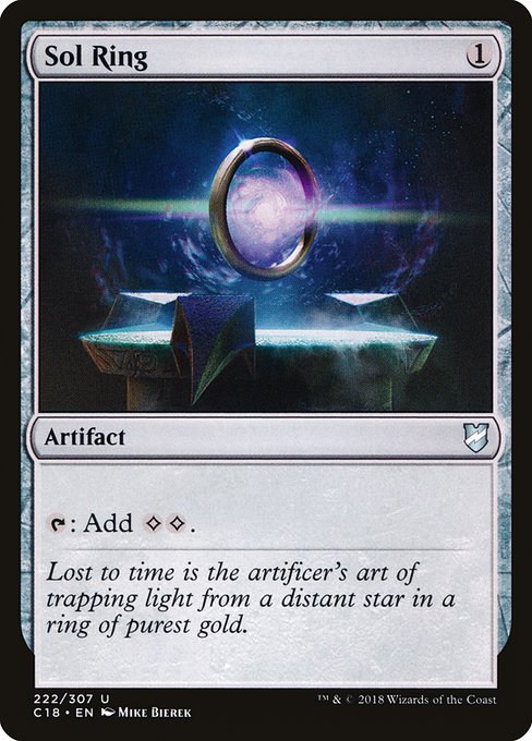 Sol Ring from Commander 2018