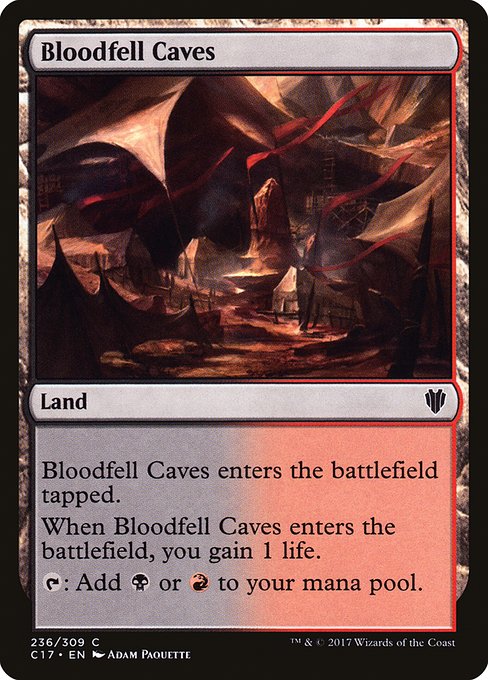 Bloodfell Caves from Commander 2017