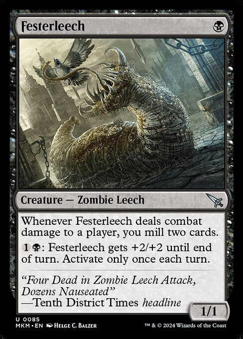 Festerleech highlighted card art