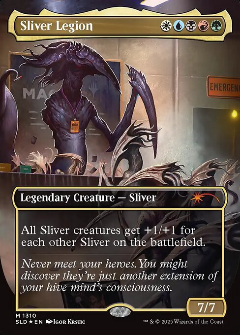 Sliver Legion highlighted card art