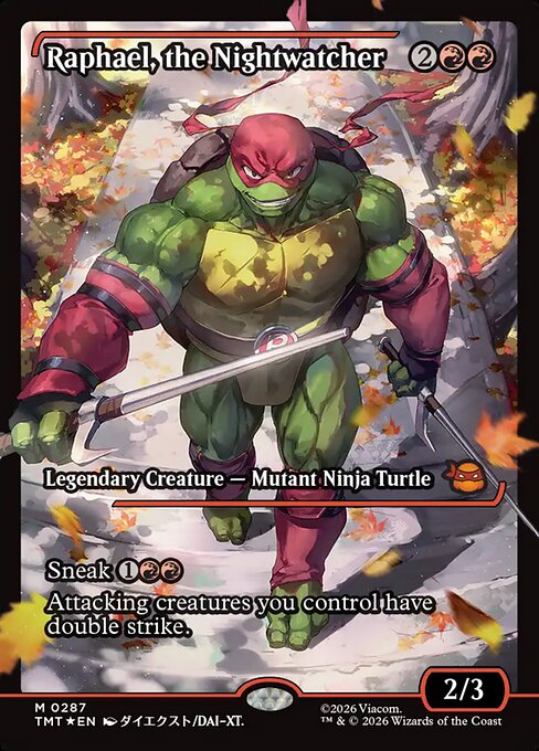 Raphael, the Nightwatcher from Teenage Mutant Ninja Turtles