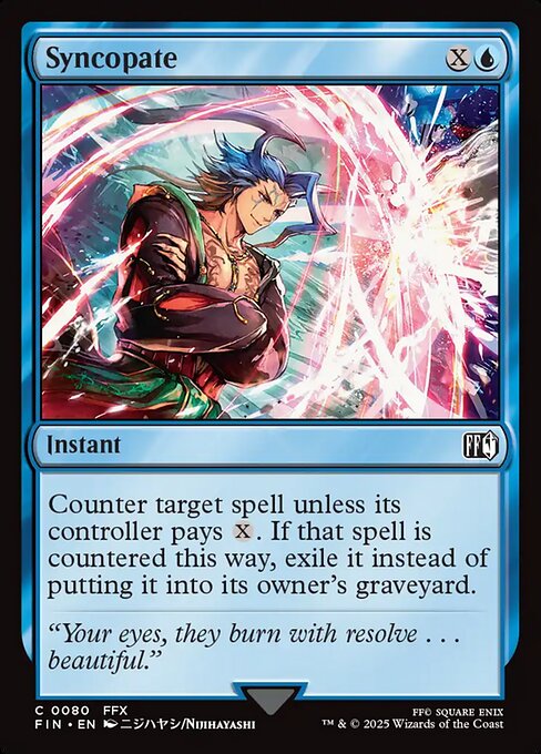 Syncopate highlighted card art