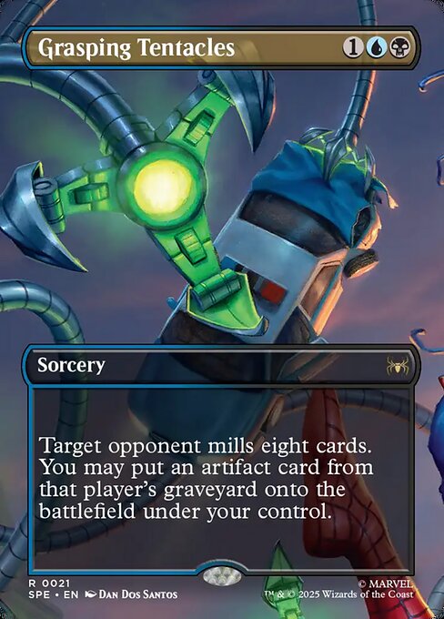 Grasping Tentacles highlighted card art