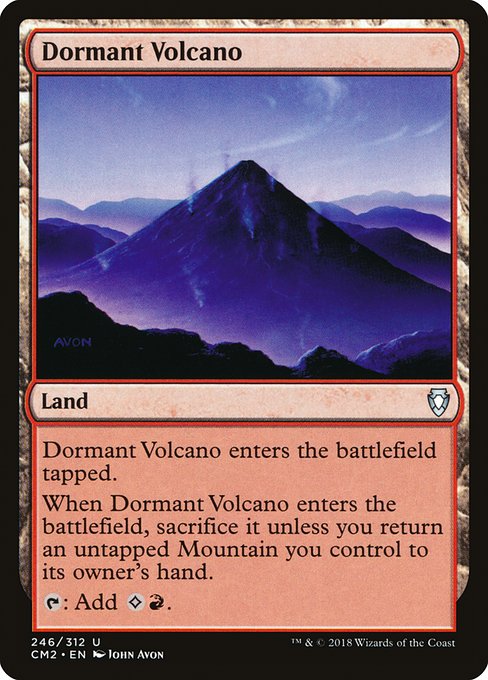 Dormant Volcano highlighted card art