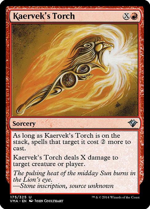 Kaervek's Torch from Vintage Masters